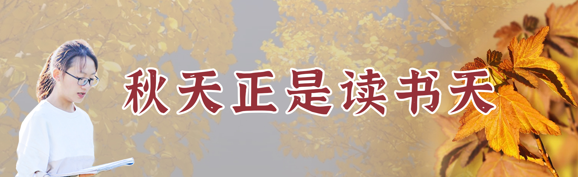 秋天正是读书天